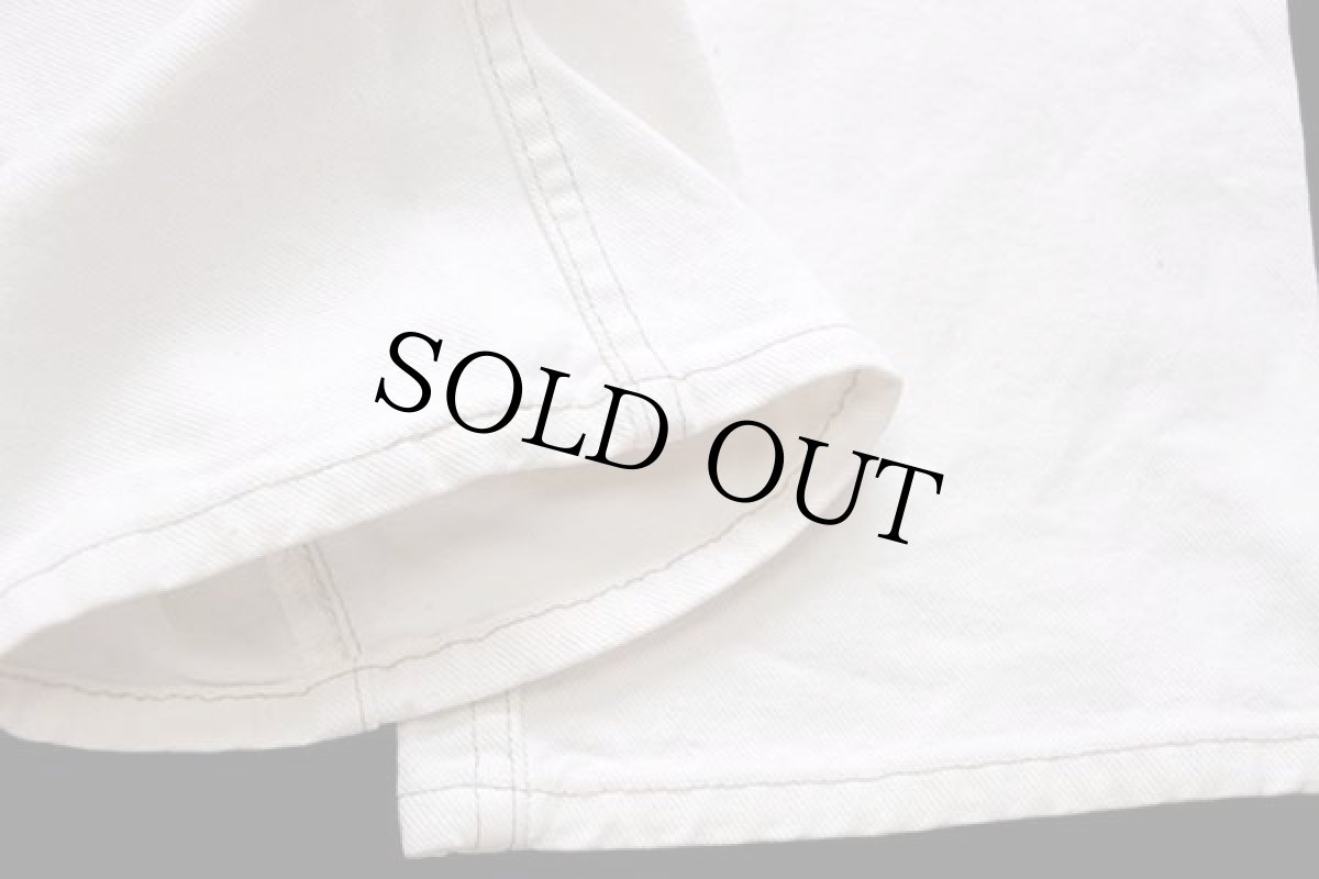 画像8: 90s USA製 Levi'sリーバイス SIGNATURE 540 カラーデニムパンツ 生成り w38 L30 (8)