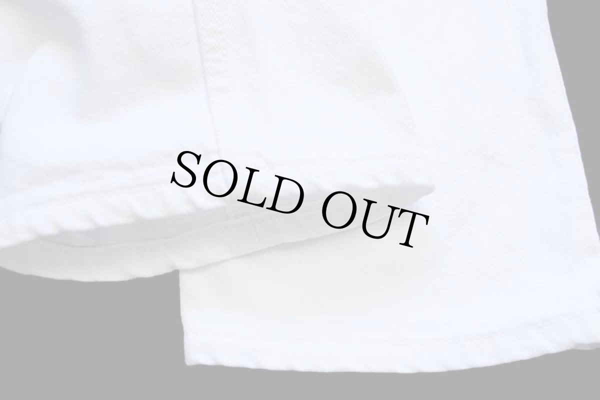 画像8: 90s USA製 Levi'sリーバイス 501 ホワイト デニムパンツ w29 L32 (8)