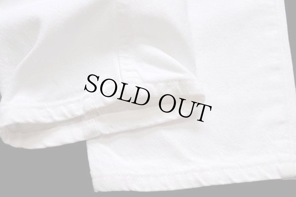 画像8: 90s USA製 Levi'sリーバイス 550 ホワイト デニムパンツ w36 L34 (8)