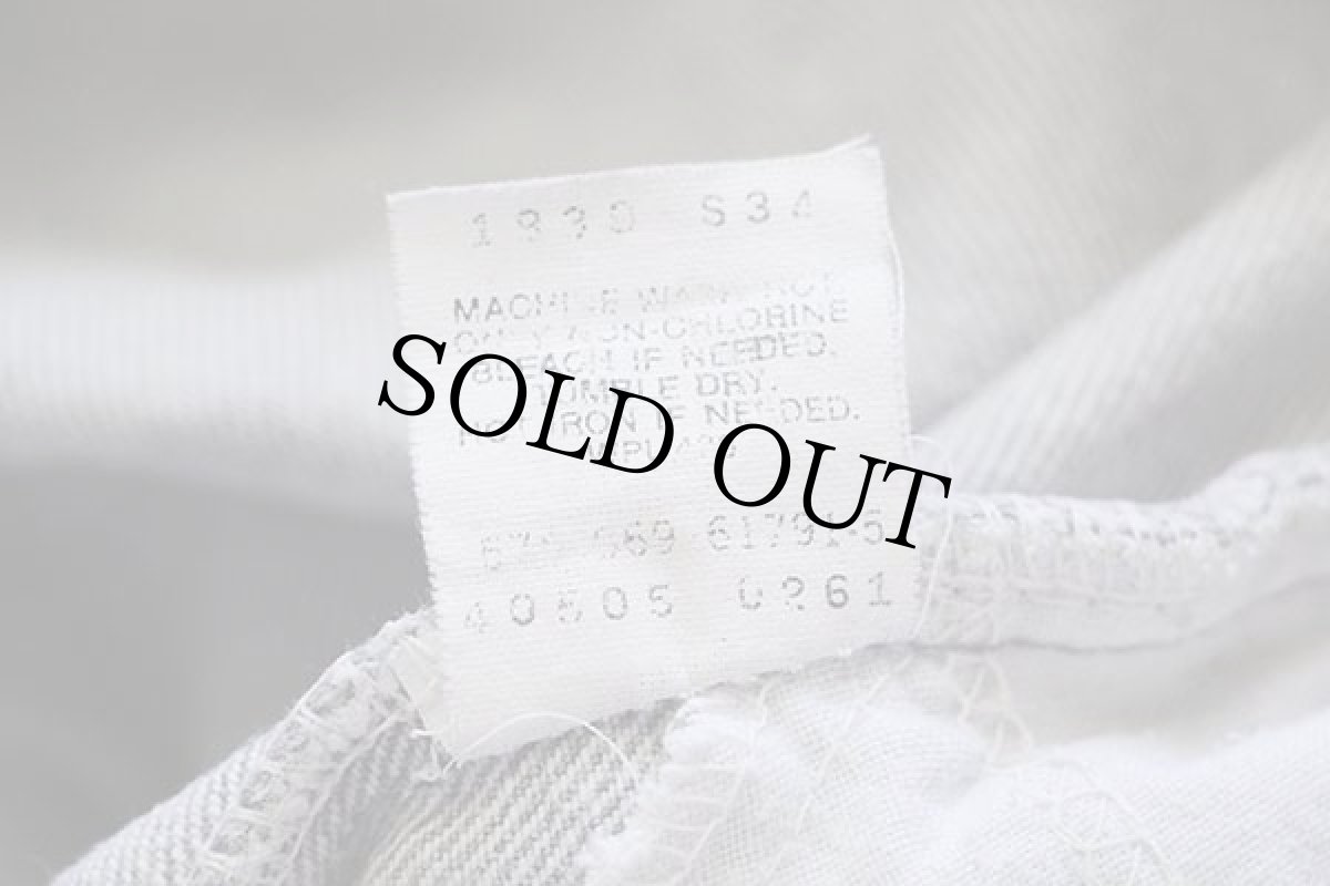 画像7: 80s USA製 Levi'sリーバイス 505 カットオフ ケミカルウォッシュ グレー デニムパンツ w38★アシッド (7)