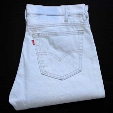 画像1: 90s USA製 Levi'sリーバイス 505 デニムパンツ アイスブルー w34★118 (1)