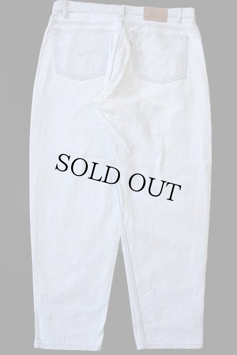 画像3: 90s USA製 Levi'sリーバイス 560 デニムパンツ アイスブルー w38 L30★68 (3)