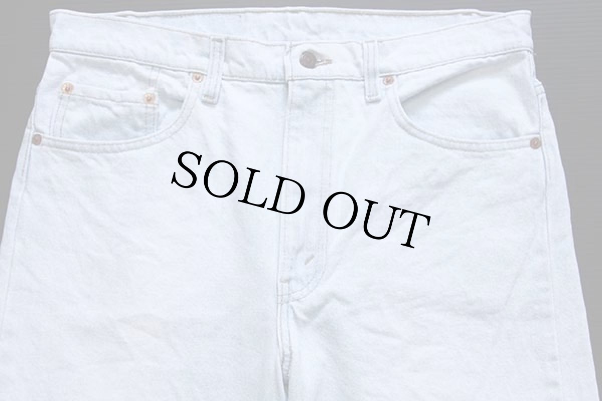 画像4: 90s USA製 Levi'sリーバイス 505 デニムパンツ アイスブルー w34★118 (4)