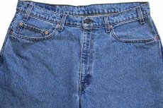 画像4: 90s ハンガリー製 Levi'sリーバイス 550 デニムパンツ w38 L31★225 ユーロ (4)