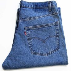 画像1: 90s ハンガリー製 Levi'sリーバイス 550 デニムパンツ w38 L31★225 ユーロ (1)