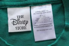 画像4: 90s Disneyディズニー EEYOREイーヨー 刺繍 コットン ポケットTシャツ 緑 L (4)