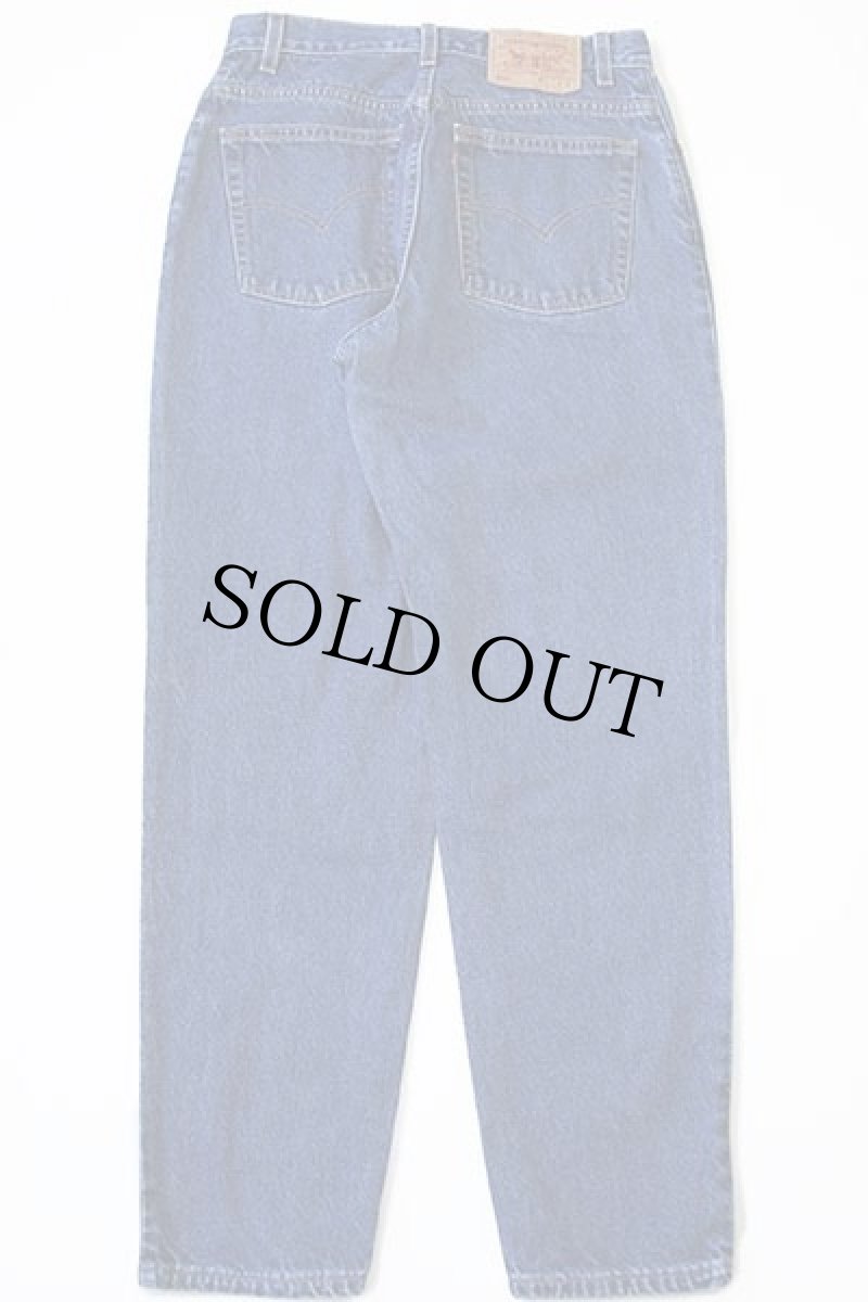 画像3: 00s USA製 Levi'sリーバイス 550 デニムパンツ 12 MIS M (3)