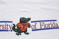 画像5: 90s University of Florida マスコット コットンTシャツ 白 L (5)