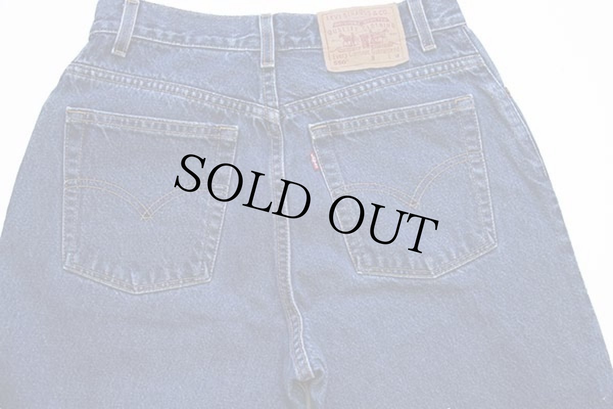 画像5: 00s USA製 Levi'sリーバイス 550 デニムパンツ 12 MIS M (5)