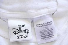 画像5: 90s Disneyディズニー グーフィー 刺繍 コットン ポケットTシャツ 白 XL (5)