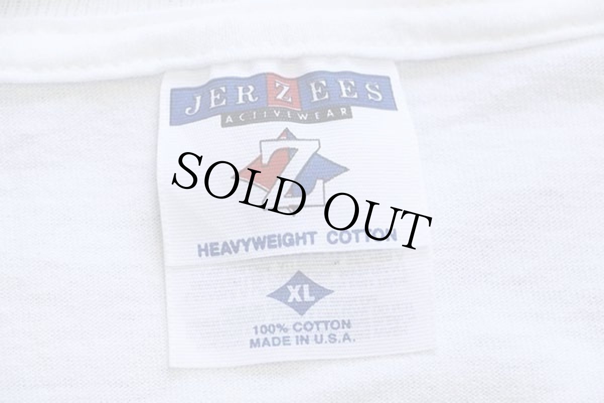 画像5: 00s USA製 GOODGUYS ROD AND CUSTOM ASSOCIATION HOTROD 両面プリント コットンTシャツ 白 XL (5)