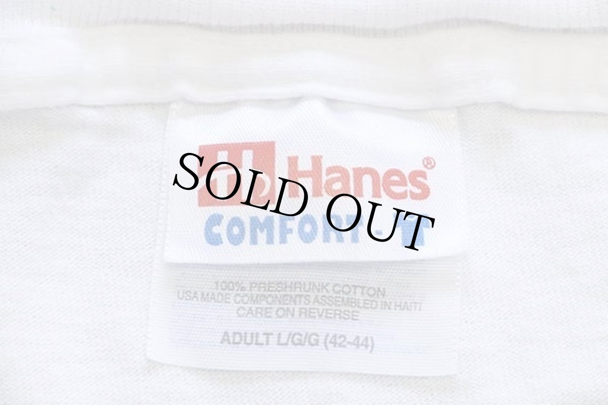 画像5: 00s Hanes 23rd Labor Day rod run 2001 Louisiana Style HOTROD 両面プリント コットンTシャツ 白 L (5)