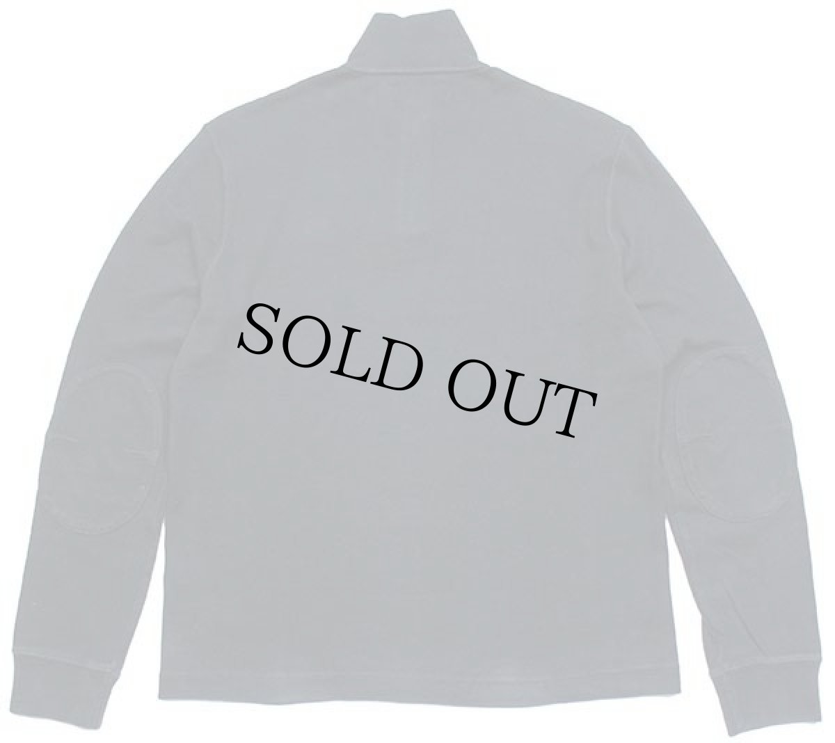 画像2: 00s ポロ ラルフローレン ワンポイント エルボーパッチ付き ハイネック ハーフジップ コットン スウェット 黒 S (2)