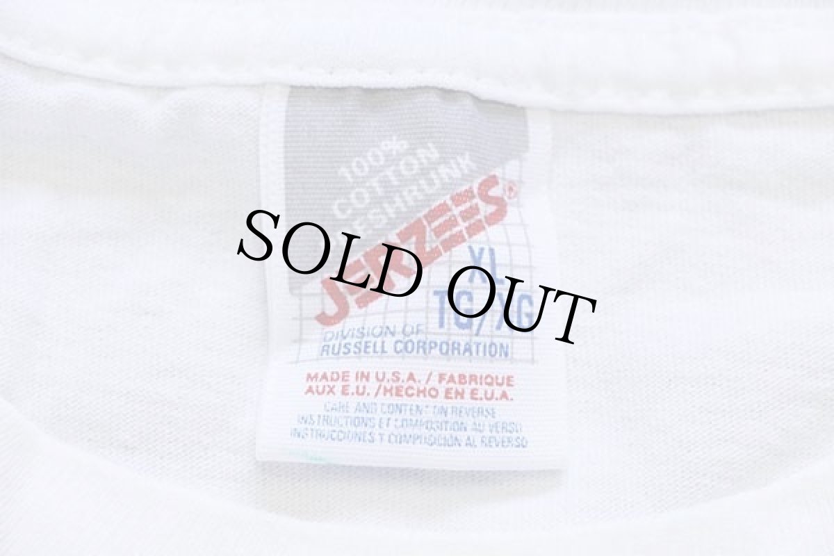 画像4: 90s USA製 Regions VISA CHECKCARD just use it. クレジットカード コットンTシャツ 白 XL (4)