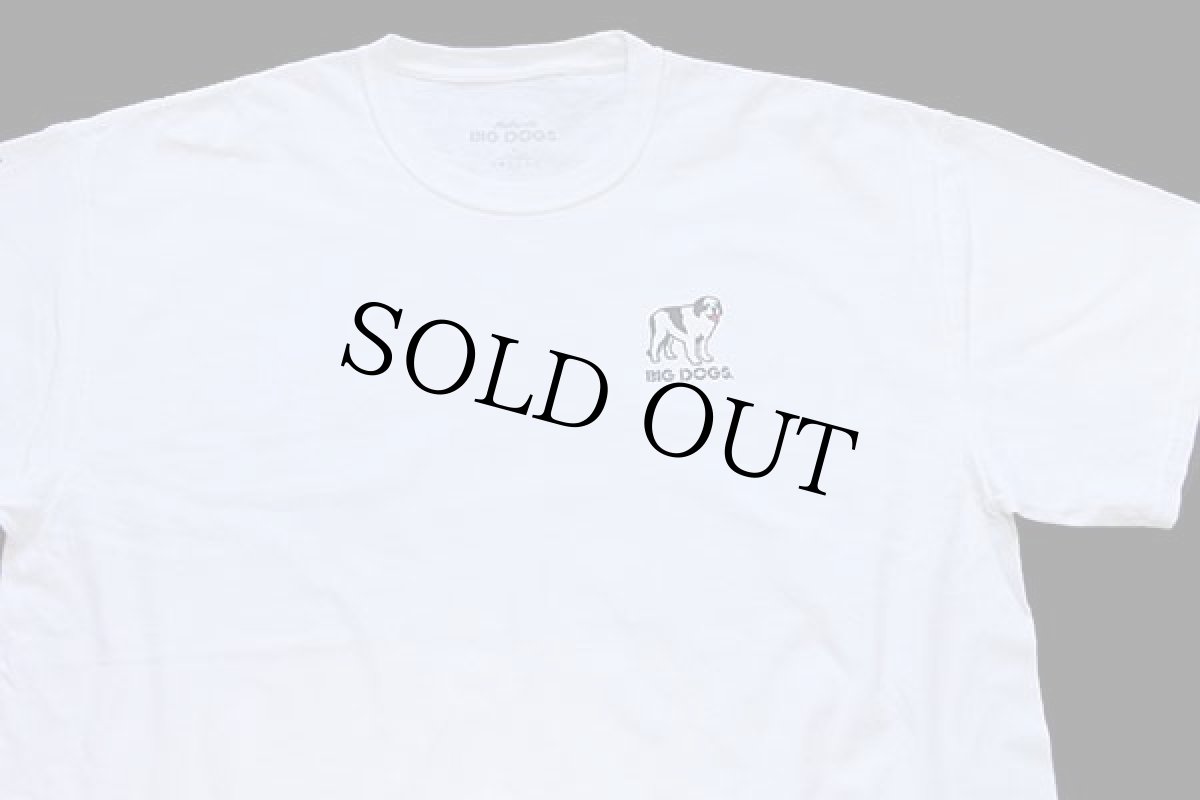 画像3: BIG DOGS ビッグロゴ コットンTシャツ 白 XL (3)