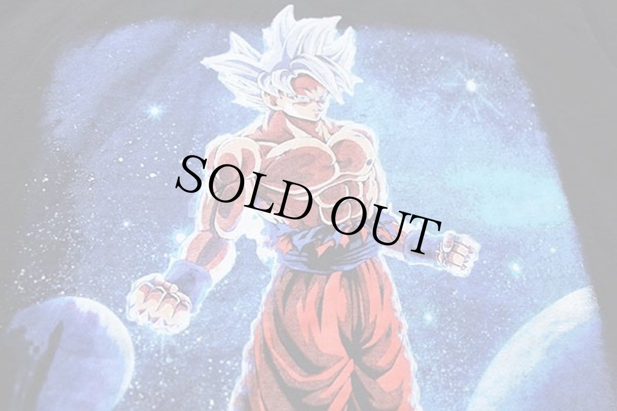 画像3: DRAGONBALL SUPER ドラゴンボール超 孫悟空 両面プリント コットンTシャツ 黒 (3)
