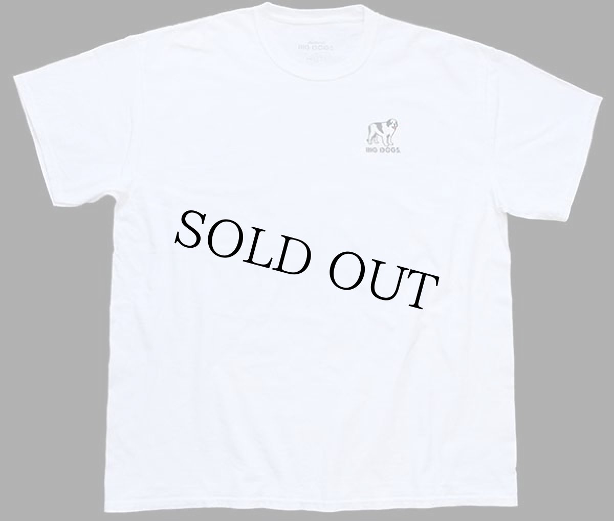画像2: BIG DOGS ビッグロゴ コットンTシャツ 白 XL (2)