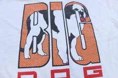 画像4: 90s USA製 BIG DOGS ビッグロゴ コットンTシャツ 白 XL (4)