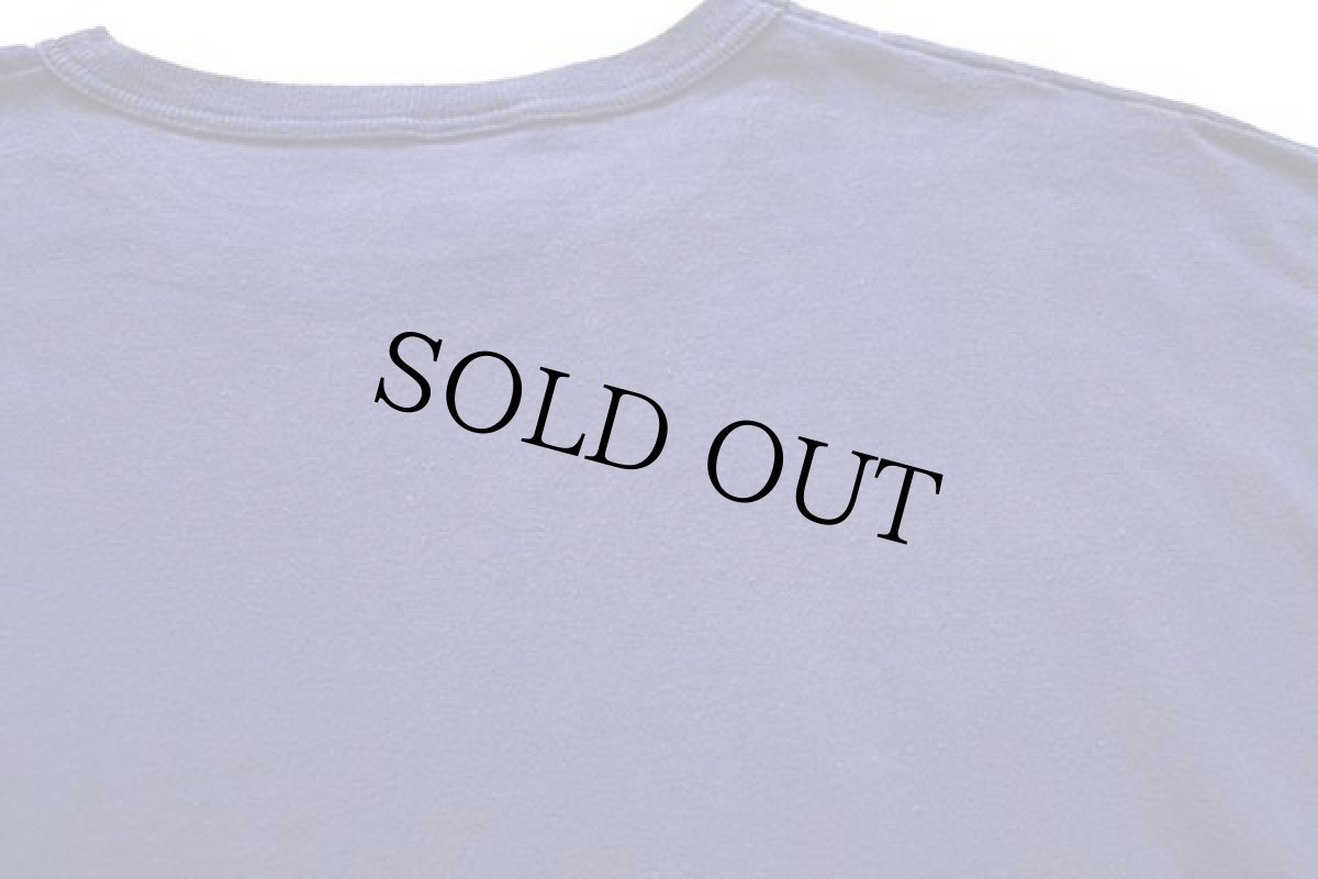 画像5: 90s USA製 Championチャンピオン ワンポイント スクリプト ロゴ コットンTシャツ 青紺 XL (5)