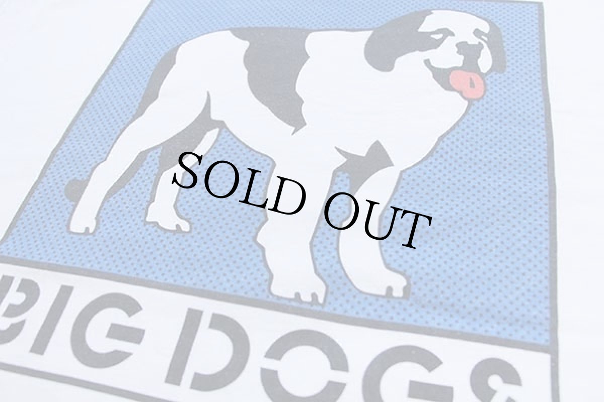 画像4: BIG DOGS ビッグロゴ コットンTシャツ 白 XL (4)