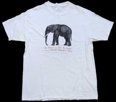 画像2: 90s Hanes BE PART of the BIG PICTURE at omaha's HENRY DOORLY ZOO ゾウ アート コットンTシャツ XL (2)