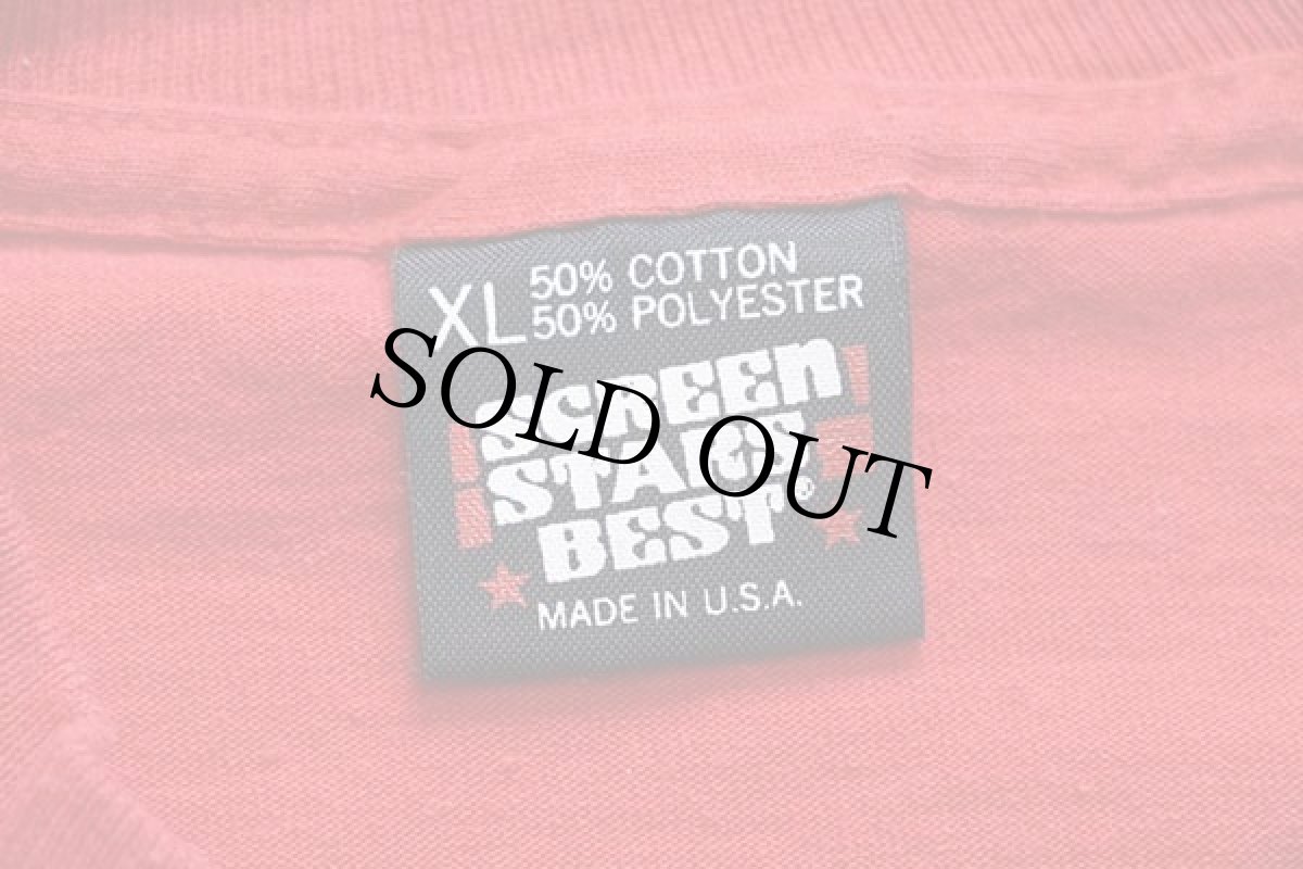 画像5: デッドストック★90s USA製 NORTHEAST HAWKS BASKETBALL CAMP Tシャツ 赤 XL (5)