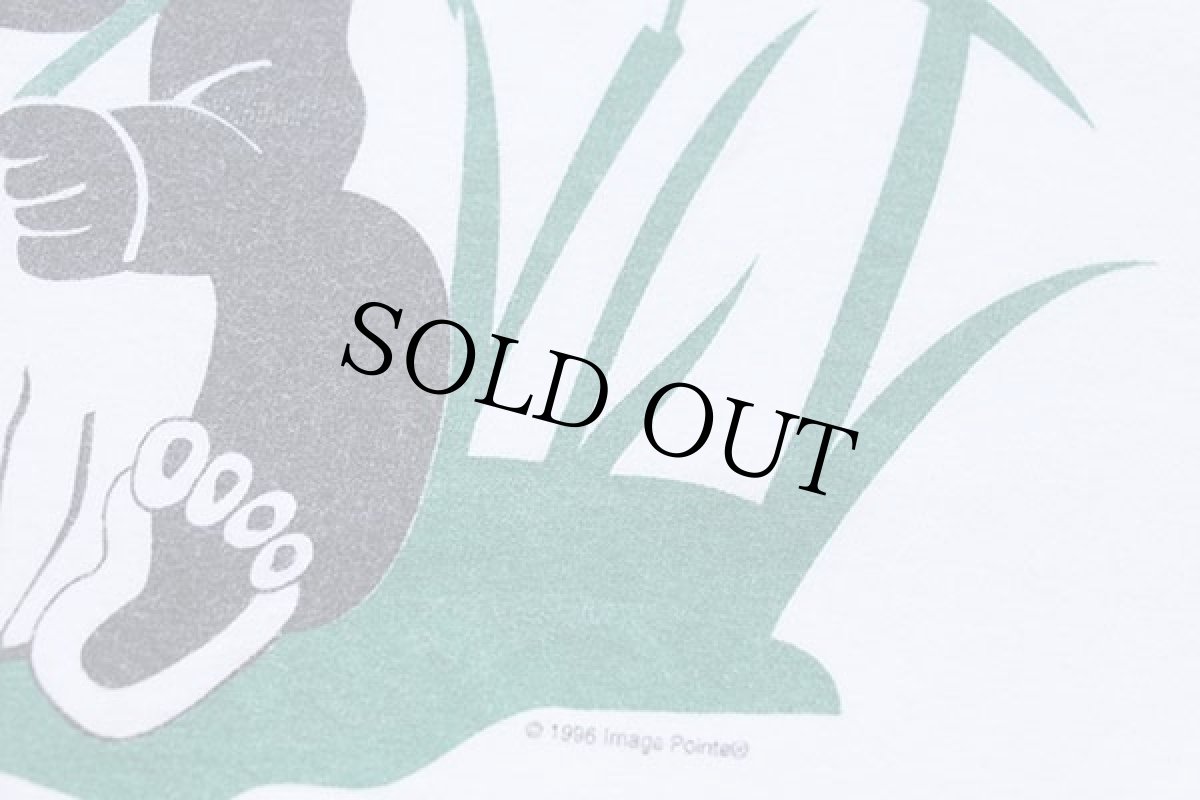 画像5: 90s USA製 Leeリー PANDA パンダ コットンTシャツ 白 XL (5)