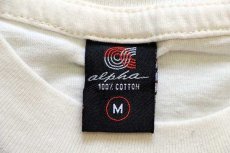 画像5: ケニア製 TUSKER EXPORT ゾウ 両面プリント コットンTシャツ 生成り M (5)