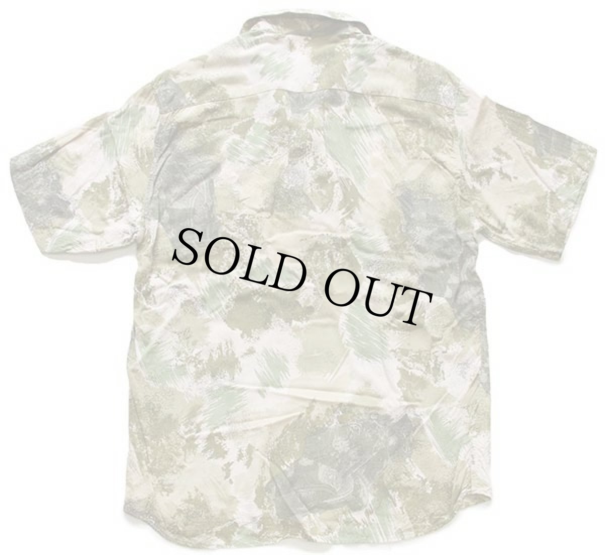 画像2: 90s イタリア製 LALTRA 車柄 アート 半袖 レーヨンシャツ M (2)