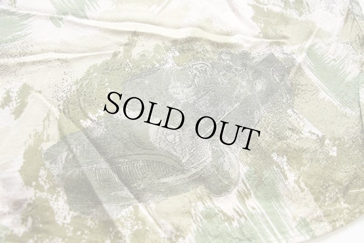 画像6: 90s イタリア製 LALTRA 車柄 アート 半袖 レーヨンシャツ M (6)