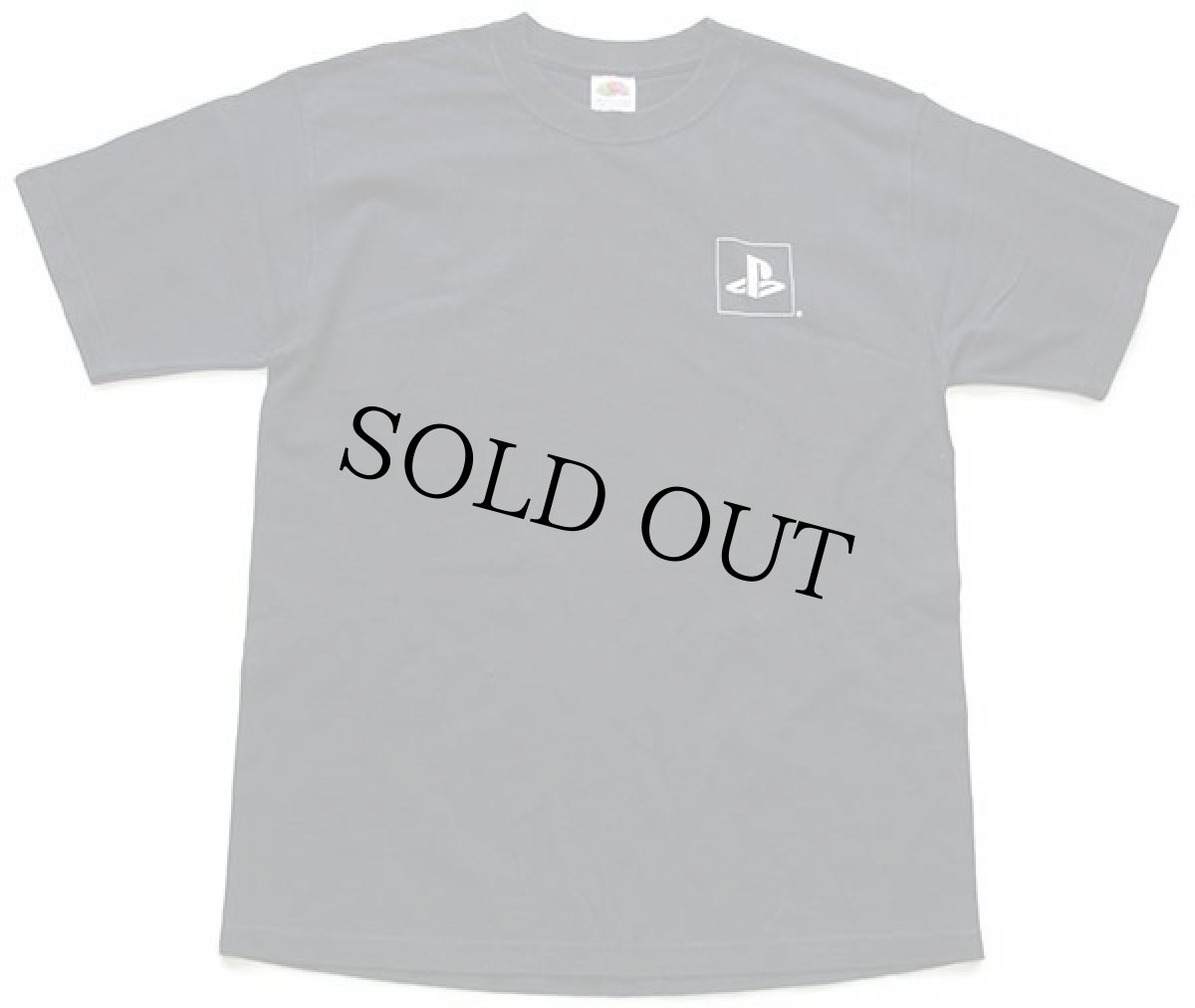 画像2: 00s PLAYSTATION 2 ロゴ 両面プリント アート コットンTシャツ 黒 M (2)