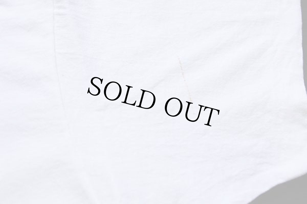 画像7: 90s USA製 BURLINGTON AIR EXPRESS ロゴ コットンTシャツ 白 XL (7)