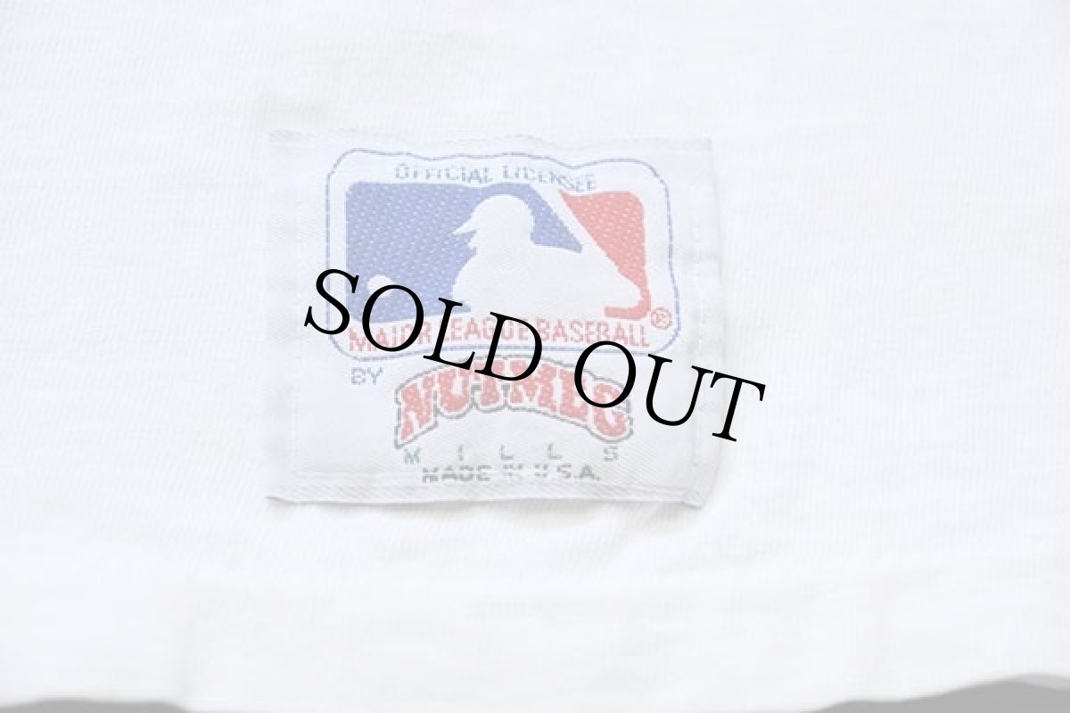 画像5: 90s USA製 MLB OAKLAND ATHLETICS コットンTシャツ 白 XL (5)