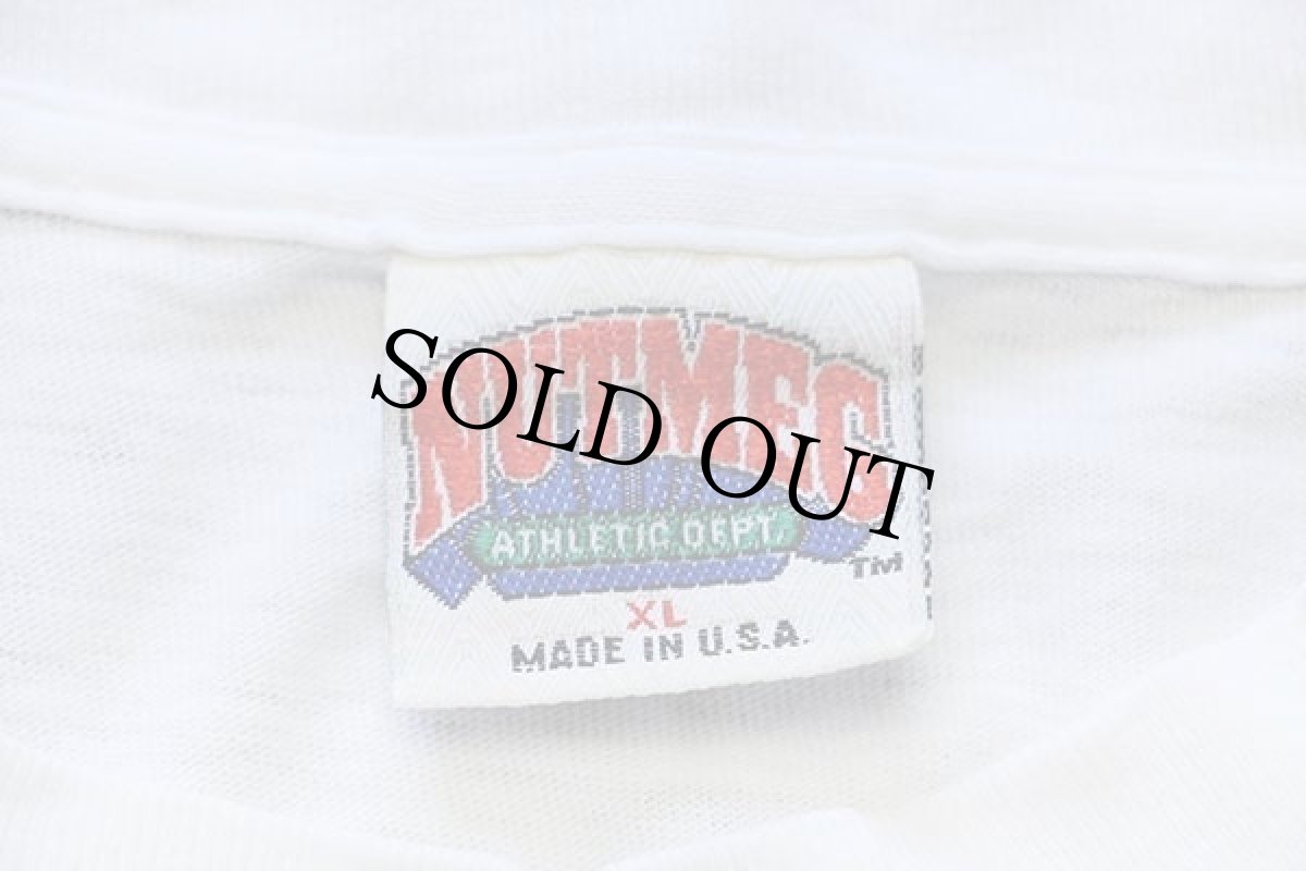 画像4: 90s USA製 MLB OAKLAND ATHLETICS コットンTシャツ 白 XL (4)