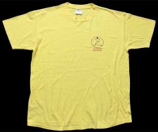 画像2: 90s USA製 POWER BOARD コットンTシャツ 黄 XL (2)