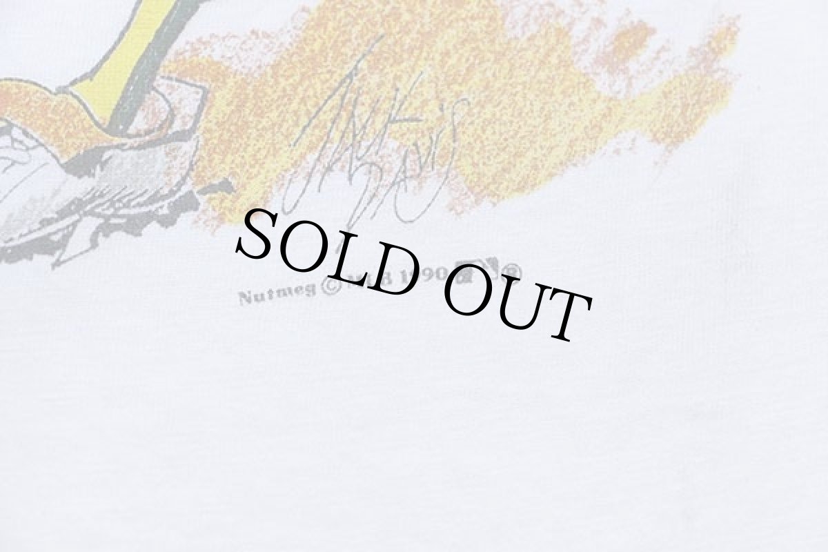 画像6: 90s USA製 MLB OAKLAND ATHLETICS コットンTシャツ 白 XL (6)