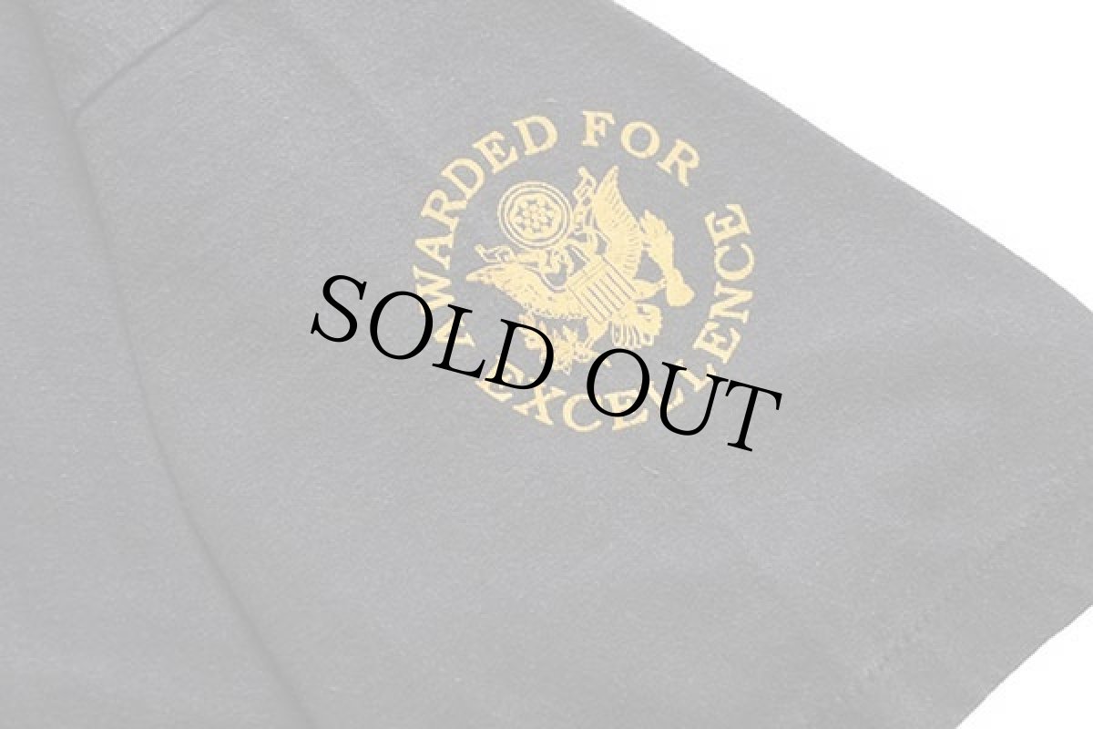 画像5: 90s USA製 ARMY FIRST JUMP ARMY SECOND JUMP COLLEGE パラシュート 両面プリント Tシャツ 黒 L (5)