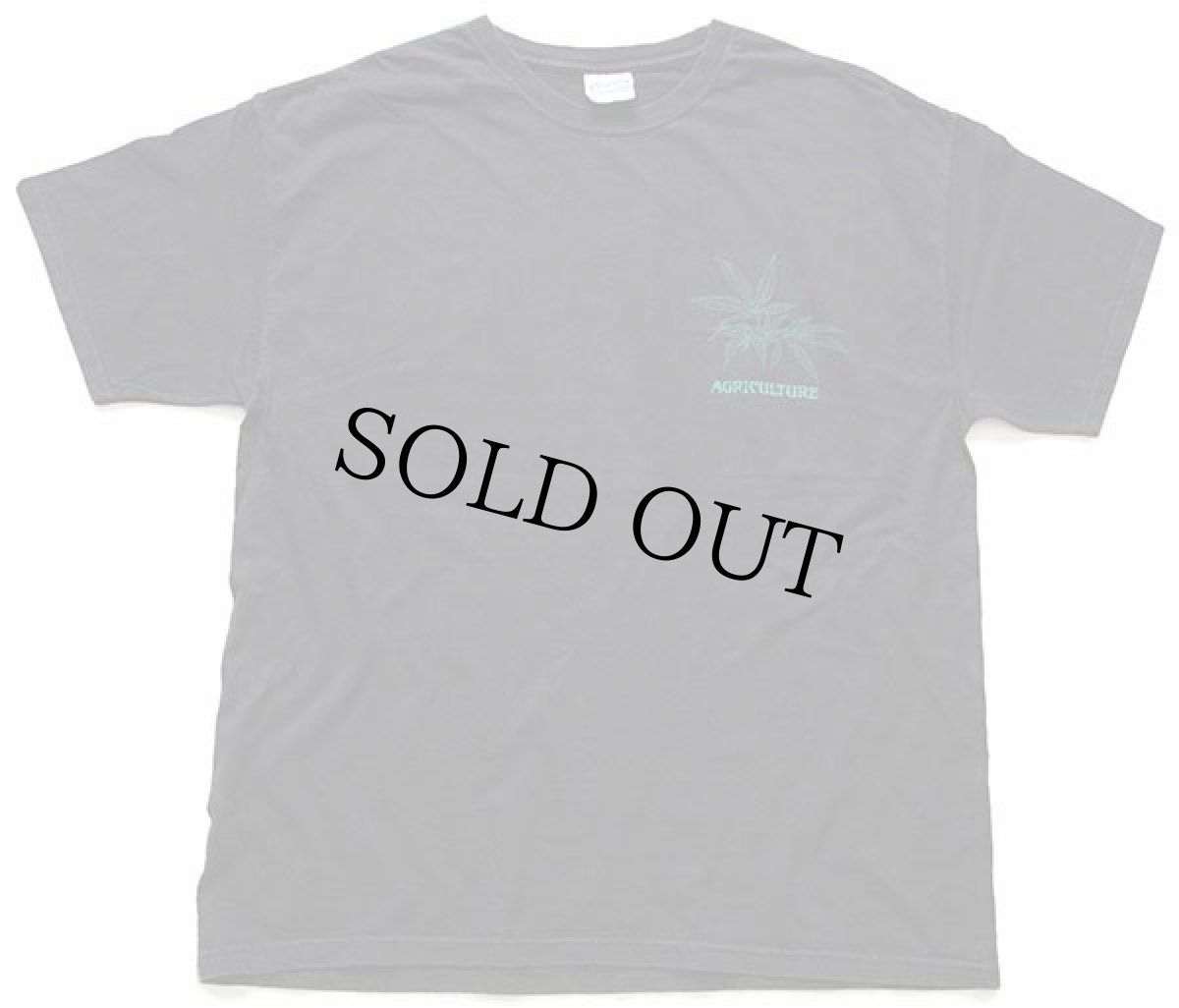 画像2: 00s Hanes AGRICULTURE ASS KICKIN HOME GROWN ガンジャ コットンTシャツ 黒 XL (2)