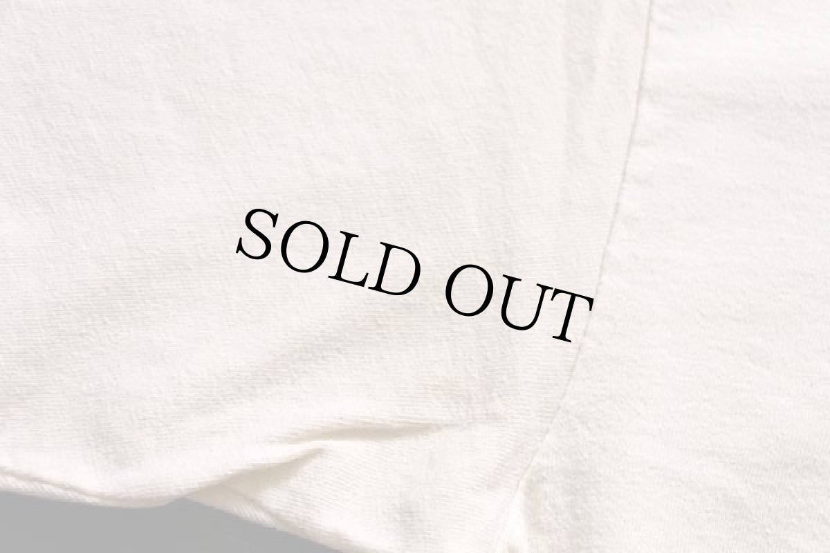 画像6: 90s USA製 Hanes GRUENE HALL TEXAS' OLDEST DANCE HALL 両面プリント コットンTシャツ クリーム L (6)
