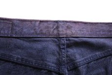 画像8: 90s USA製 Levi'sリーバイス 501 カラーデニムパンツ 後染め ナス紺 w38 (8)