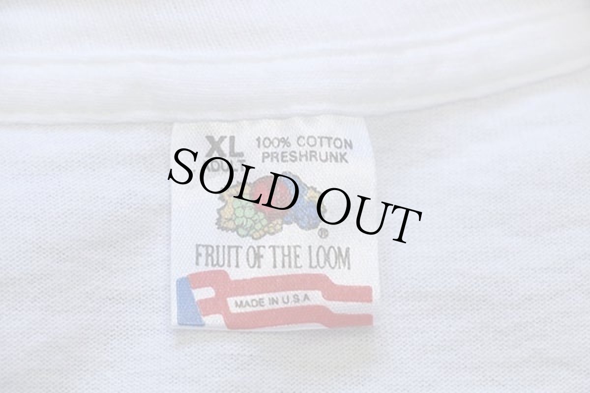 画像5: 90s USA製 HBO ロゴ アート 両面プリント コットンTシャツ 白 XL (5)