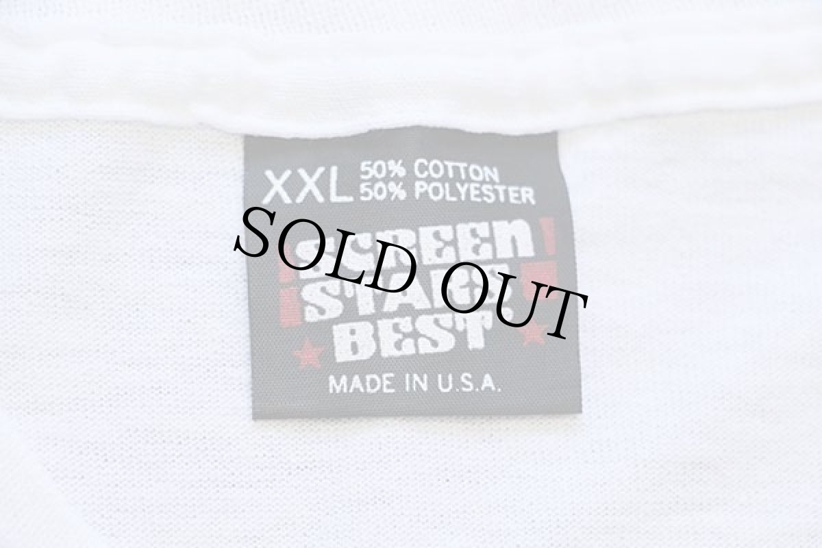 画像5: 90s USA製 P.R.I.D.E. Texas Children's Hospital 蛍光プリント イラスト Tシャツ 白 XXL★特大 (5)