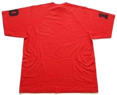 画像3: 90s イタリア製 Levi'sリーバイス LS 1850 コットン ラグランTシャツ 赤 L★ユーロ (3)