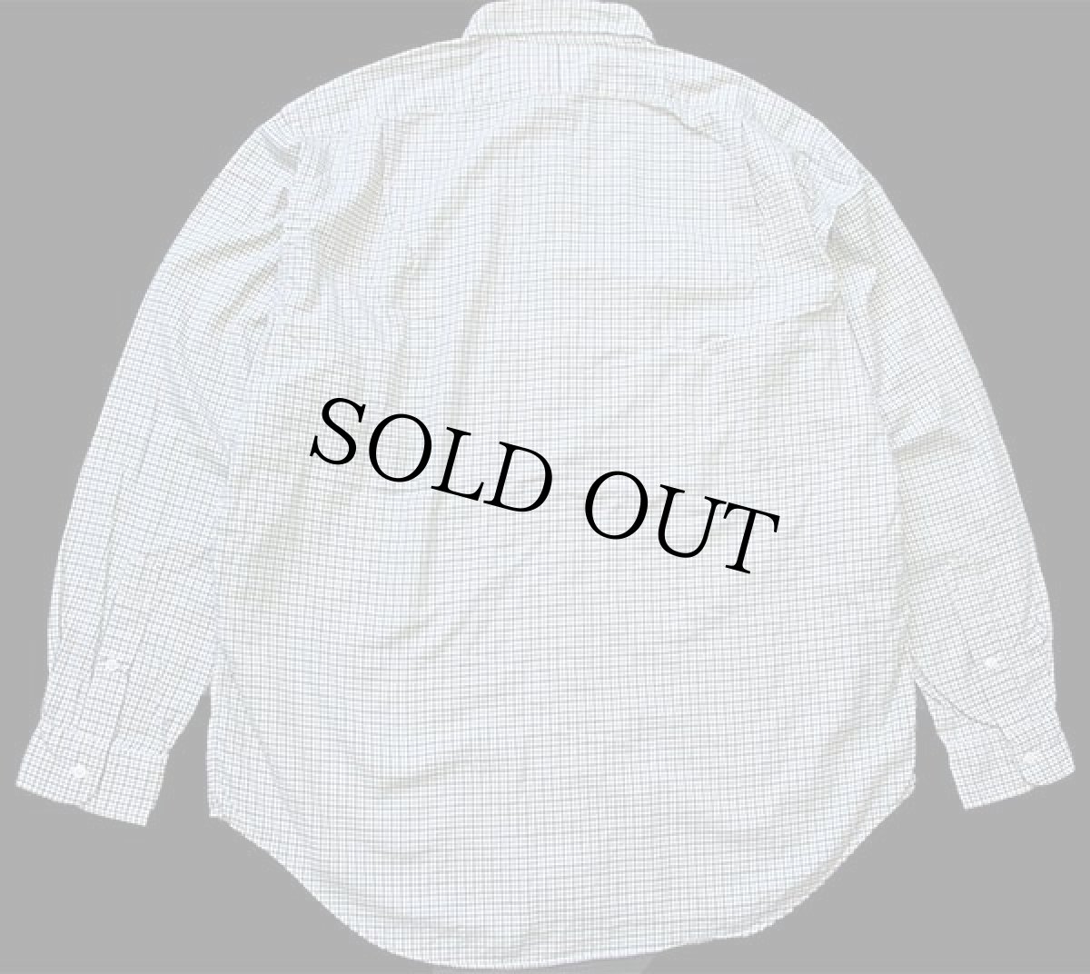 画像2: 90s ポロ ラルフローレン LINDSEY タッタソールチェック ポケット付き コットンシャツ L (2)