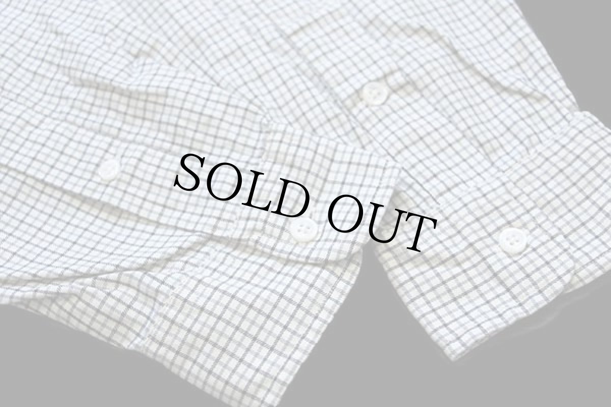 画像6: 90s ポロ ラルフローレン LINDSEY タッタソールチェック ポケット付き コットンシャツ L (6)