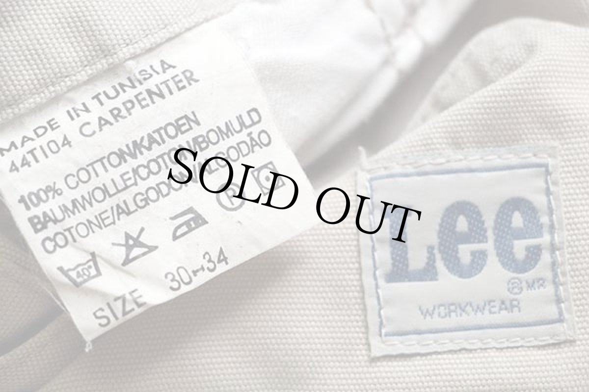 画像6: Leeリー CARPENTER ダック地 ペインターパンツ ベージュ 30-34★ユーロ (6)