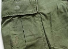 画像8: 60s 米軍 U.S.ARMY ジャングルファティーグパンツ 3rd ノンリップ カスタム オリーブグリーン R-M (8)