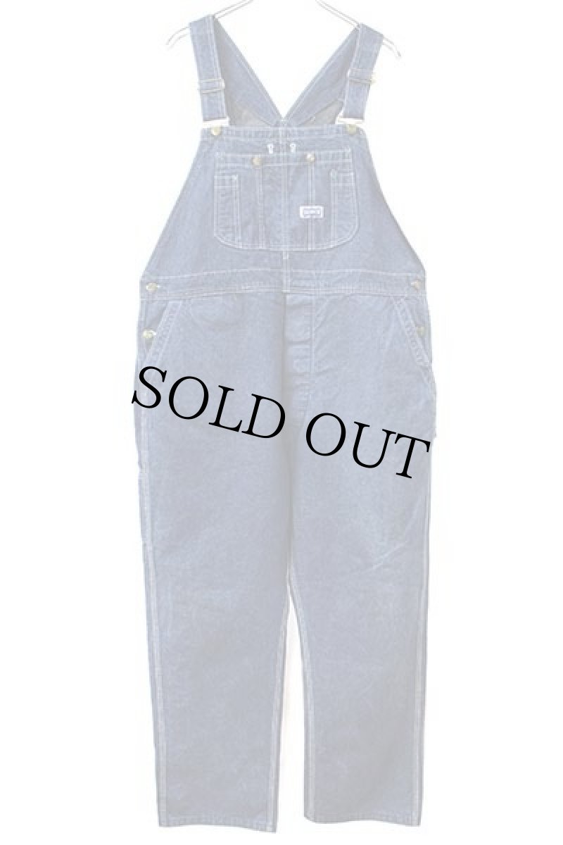 画像2: 80s USA製 BIG SMITHビッグスミス デニム オーバーオール w44 (2)