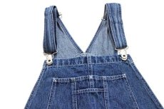 画像5: 00s ARIZONA JEANS Big Ring Denim デニム オーバーオール (5)