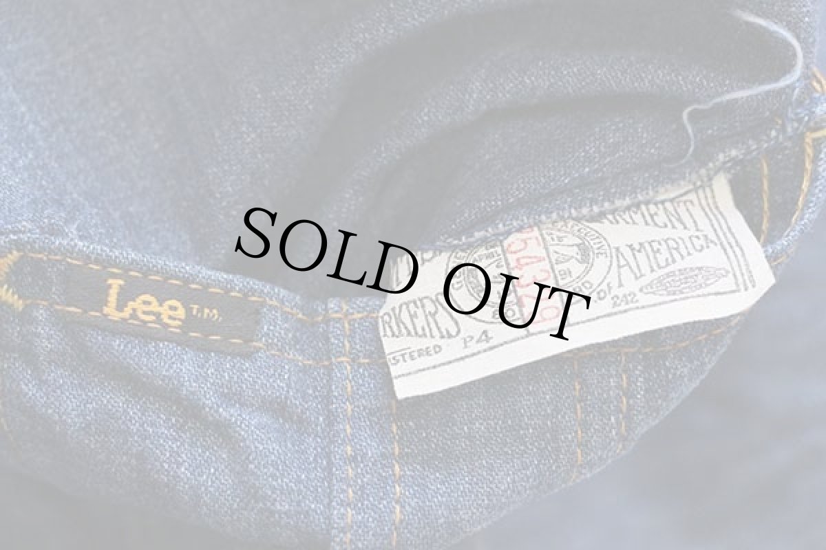 画像6: 70s Leeリー カットオフ フレア デニムパンツ w32★ベルボトム (6)